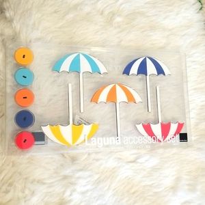 Table umbrella accessory set